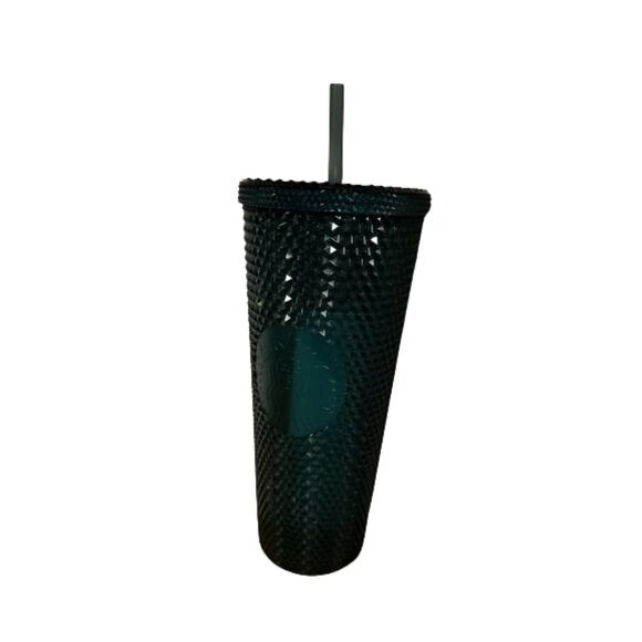 Starbucks 2021 China Green Glitter Studded Tumbler 24 OZ NWT - Picture 1 of 5